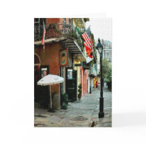 Pirates Alley, French Quarter, New Orleans cards by figstreetstudio Pirates Alley, French Quarter, New Orleans cards
