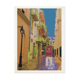 Pirates Alley Ghost postcard