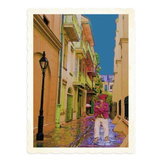 Pirates Alley Ghost print