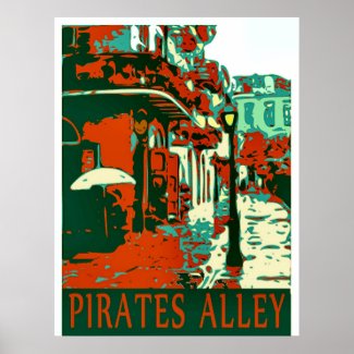 Pirates Alley print