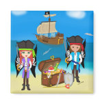 Pirates and Treasure Magnet