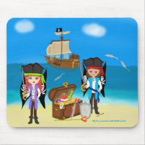 Pirates and Treasure Use Mousepad