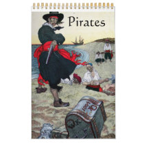 Pirates Wall Calendar