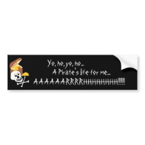 Pirate's Chest bumper stickers