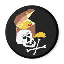 Pirate's Chest magnets