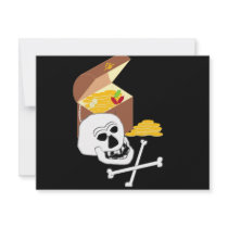 Pirate's Chest Custom Invites
