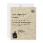 Pirates Cove Halloween Party Invitation