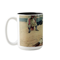 Pirates Fight Over Treasure mugs by azac69 Pirates Fight Over Treasure mugs