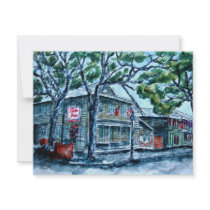 pirates house savannah georgia watercolor painting invitations by dereklovessheila pirates house savannah georgia watercolor painting invitations