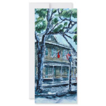 pirates house savannah georgia watercolor painting rack cards by dereklovessheila pirates house savannah georgia watercolor painting rack cards