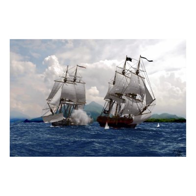 pirates II Poster by seawolf