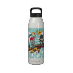 pirates illustration drinking bottle