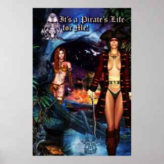 Pirate's Life Poster Print