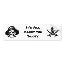 Pirates Love Booty Bumper Stickers