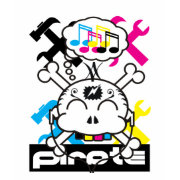 pirates of 4 color process shirt