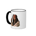 Pirates of the Caribbean Jack Sparrow with Gun mugs