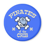 Pirates of the Crib magnets