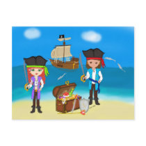 Pirates of the Hinterland Postcard