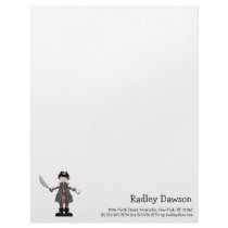 Pirates · Pirate #4 Letterhead Template