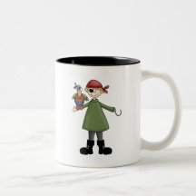 Pirates · Pirate and Parrot Mug