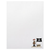 Pirates · Pirate, Flag & Treasure Custom Letterhead