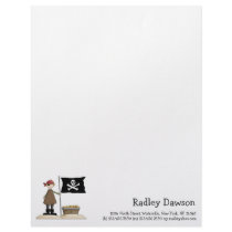 Pirates · Pirate, Flag & Treasure Letterhead Template