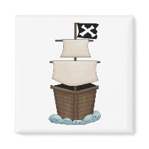 Pirates · Pirate Ship Magnets