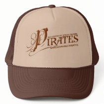 Pirates: Reclaiming My Stolen Treasure - Trucker H hats by fotwseries Pirates: Reclaiming My Stolen Treasure - Trucker H hats