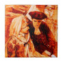 Pirate's Romance Ceramic Tile