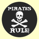 Pirates Rule! stickers