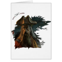 Pirates/Skulls Collection by FishTs.com Greeting Card