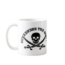 Pirates Surrender Booty Mugs