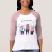Ladies 3/4 Sleeve Raglan (Fitted)