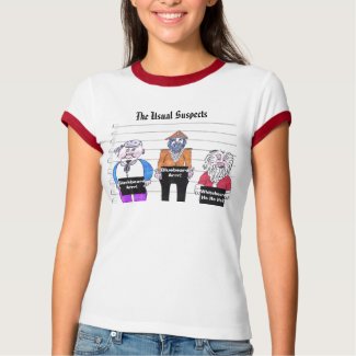 Pirates the Usual Suspects T-Shirt by eddy_g