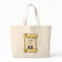 Pirate's To Do List Bag