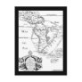 Pirates Treasure Map Postcard Pirates Treasure Map Postcard