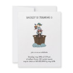 Pirates · Two Pirates in a Boat Personalized Invite