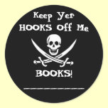 Piratical Bookplate stickers