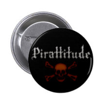 Pirattitude Black Button