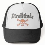 Pirattitude Blood Jolly Roger Hats