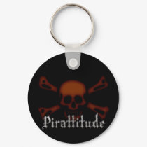 Pirattitude Keychain by JaZilla Pirattitude Keychain