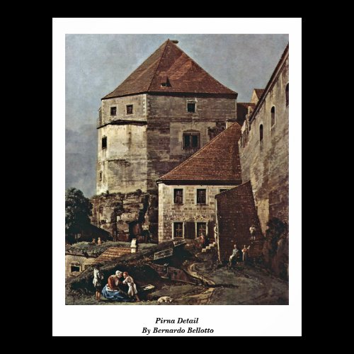 Pirna Detail By Bernardo Bellotto Posters