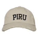 Piru Embroidered Hat embroidered hats by cityshirts Piru Embroidered Hat embroidered hats