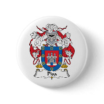 Pisa Family Crest buttons by coatsofarms Pisa Family Crest buttons