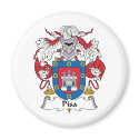 Pisa Family Crest magnets by coatsofarms Pisa Family Crest magnets