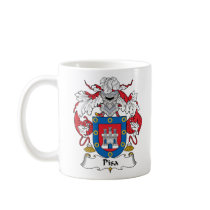 Pisa Family Crest mugs by coatsofarms Pisa Family Crest mugs
