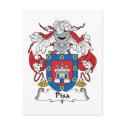 Pisa Family Crest postcards by coatsofarms Pisa Family Crest postcards