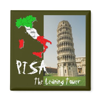Pisa Fridge Magnets by ancurve