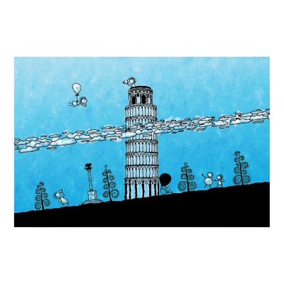 Pisa Tower Posters by vladstudio