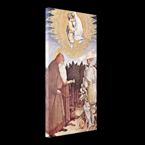 Pisanello - Madonna Vision Gallery Wrapped Canvas